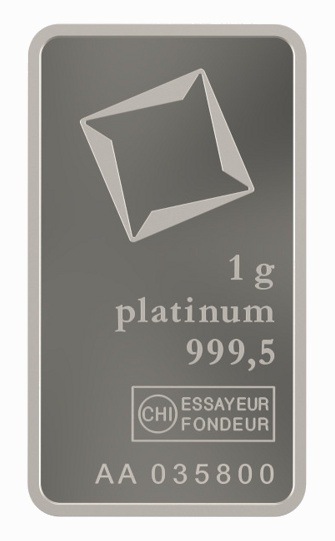 1g Platinos 999 luitas