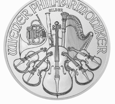 Vienos filharmonijos 1 oz sidabro moneta